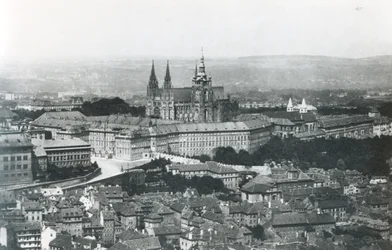Vue de Prague, fin du 19e siècle
